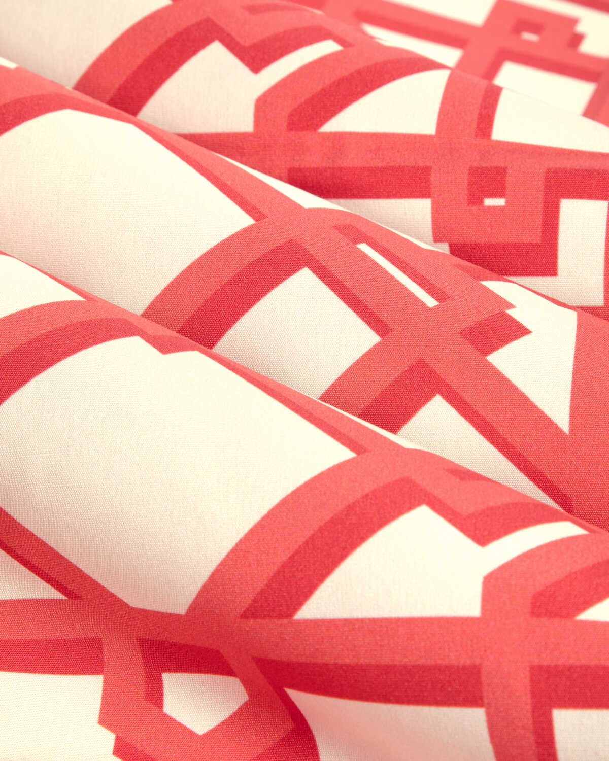 Pavilion Trellis - Red - BRUNSCHWIG & FILS Tela