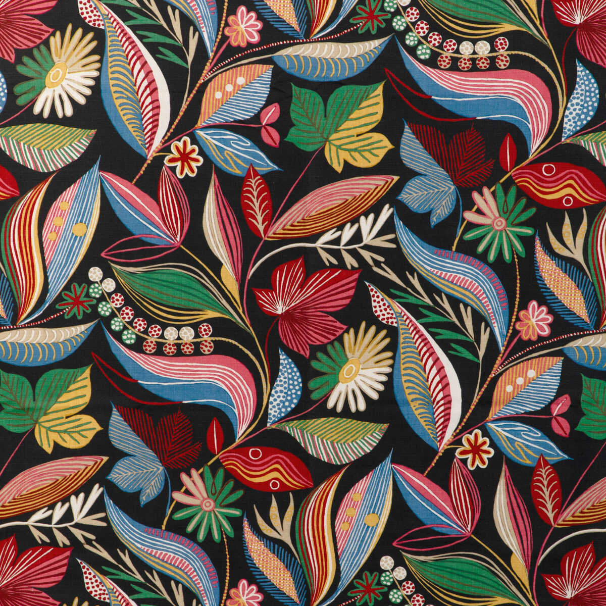 Carlsten Print - Multi - BRUNSCHWIG & FILS Tela