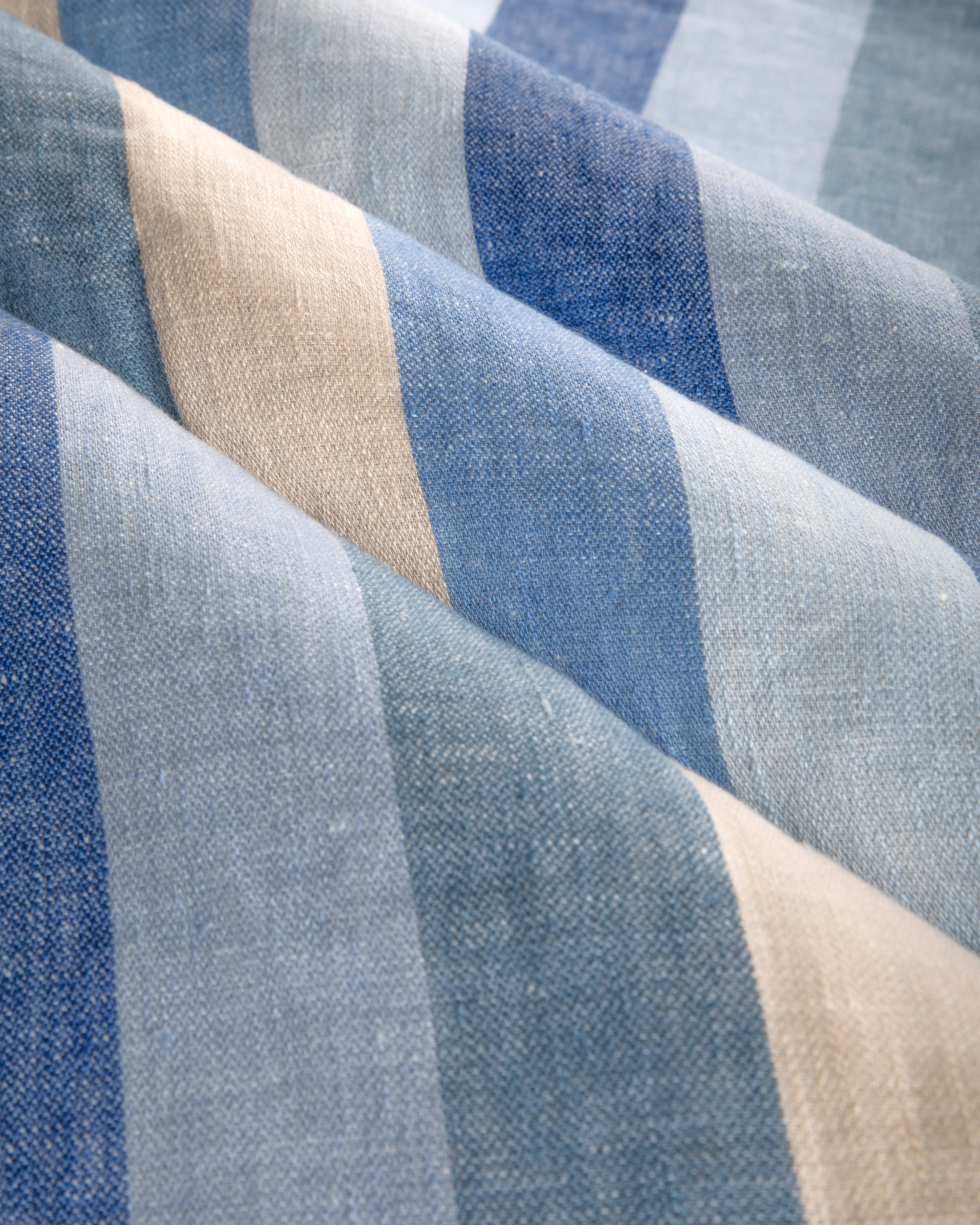 Picnic Stripe - Blue - Brunschwig & Fils Fabric