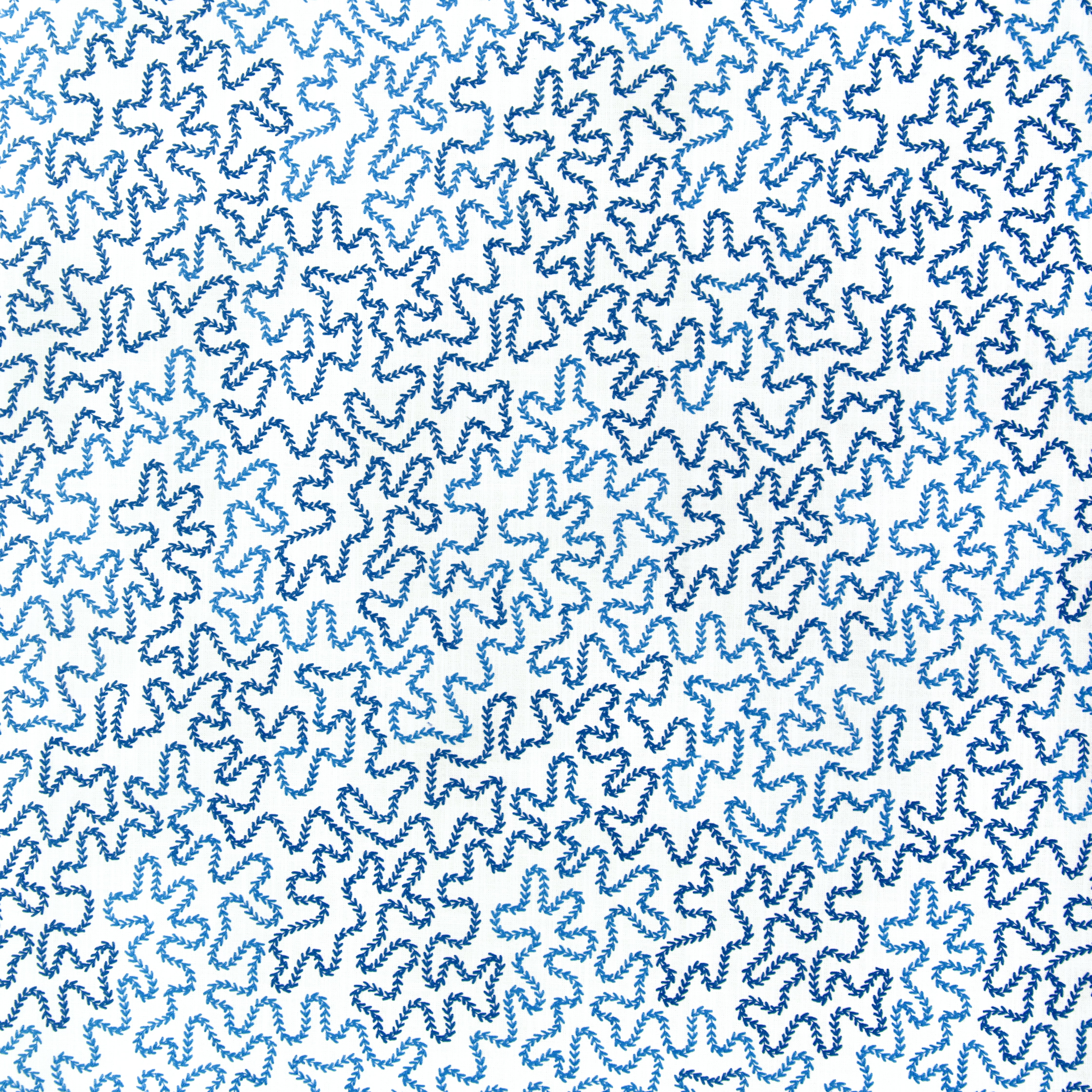 Bramble Emb - Blue - Brunschwig & Fils Fabric