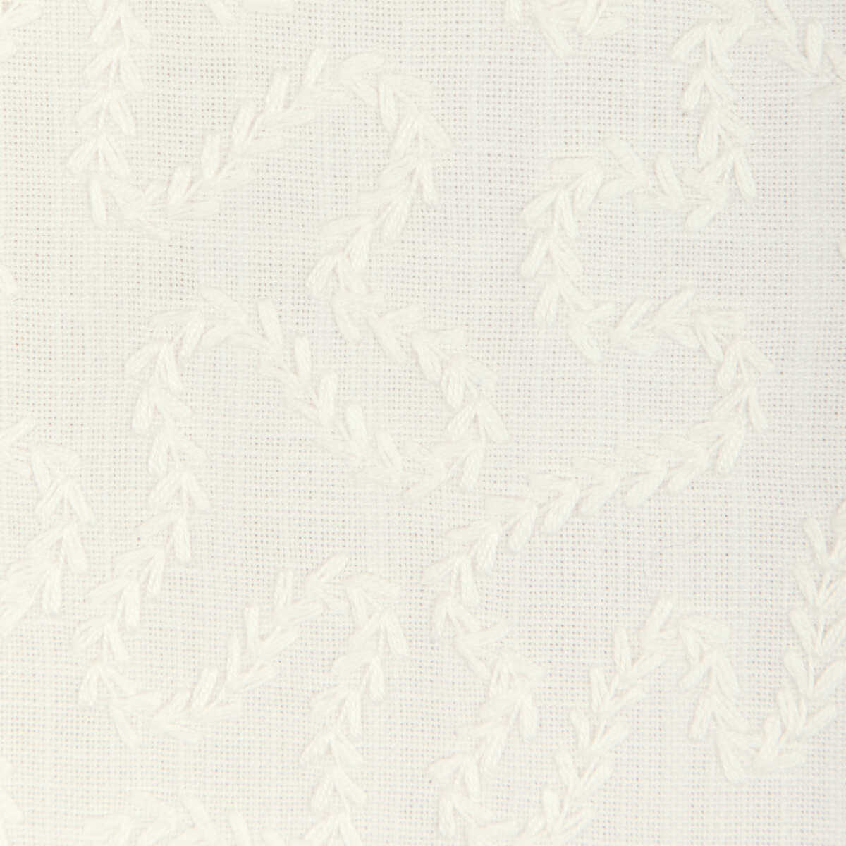 Bramble Emb - Ivory - BRUNSCHWIG & FILS Tela