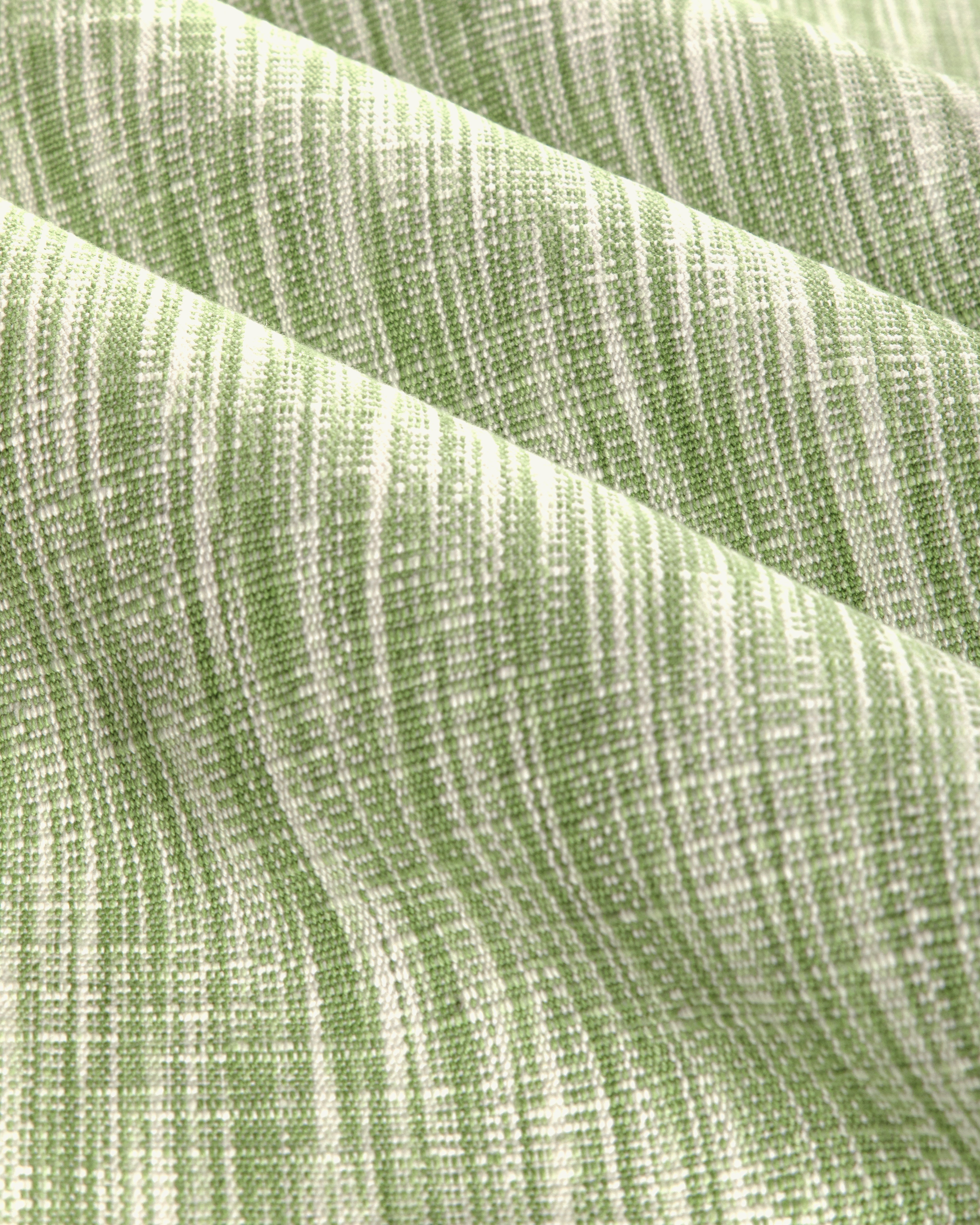 Bretentot Strie - Green - Brunschwig & Fils Fabric