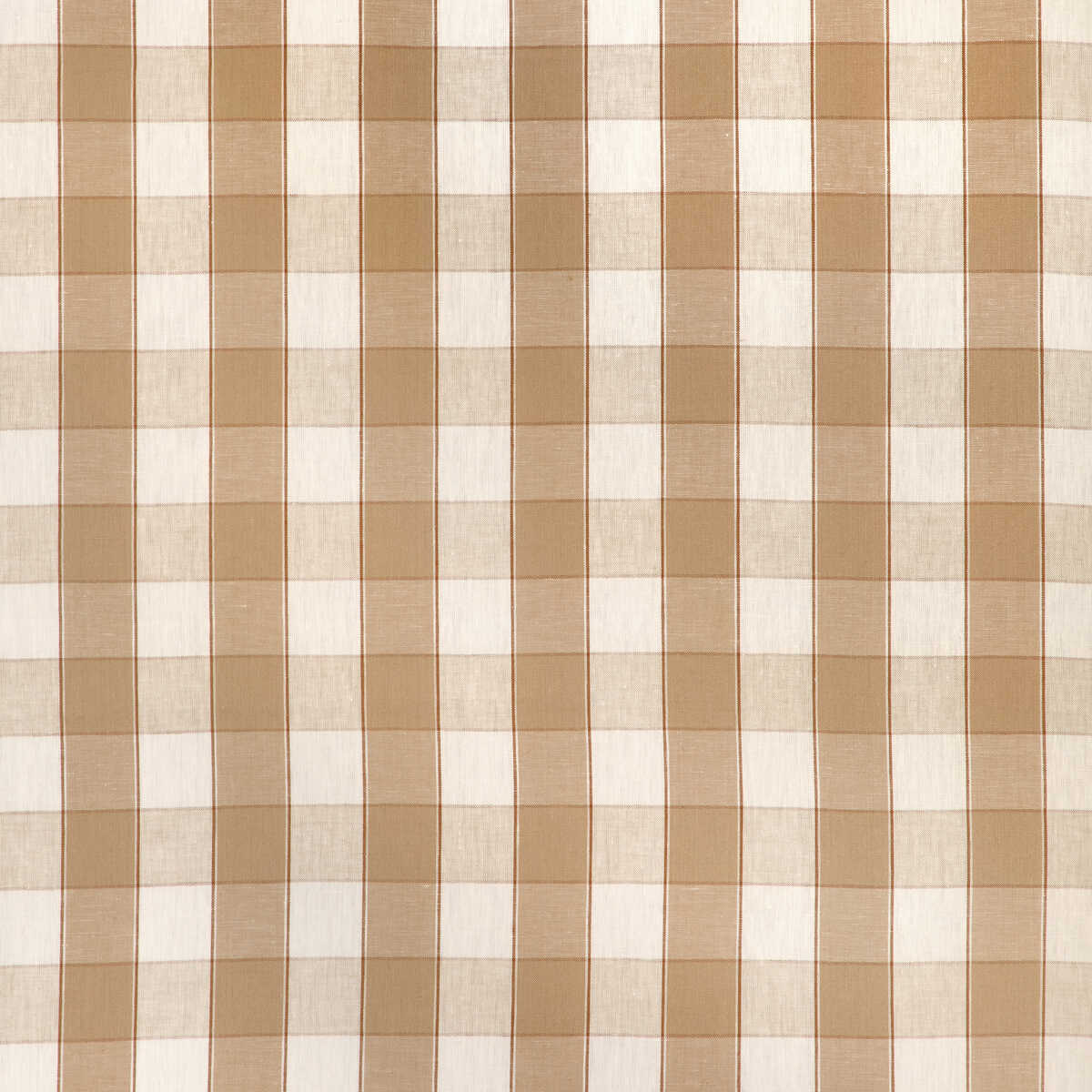 Clemens Check - Beige - BRUNSCHWIG & FILS Tela