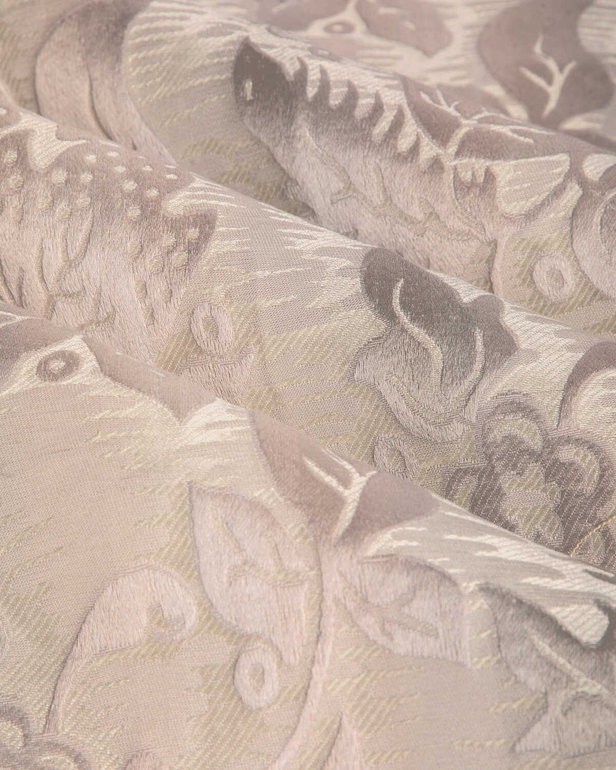 Primavera Brocatelle - Fog - BRUNSCHWIG & FILS Fabric