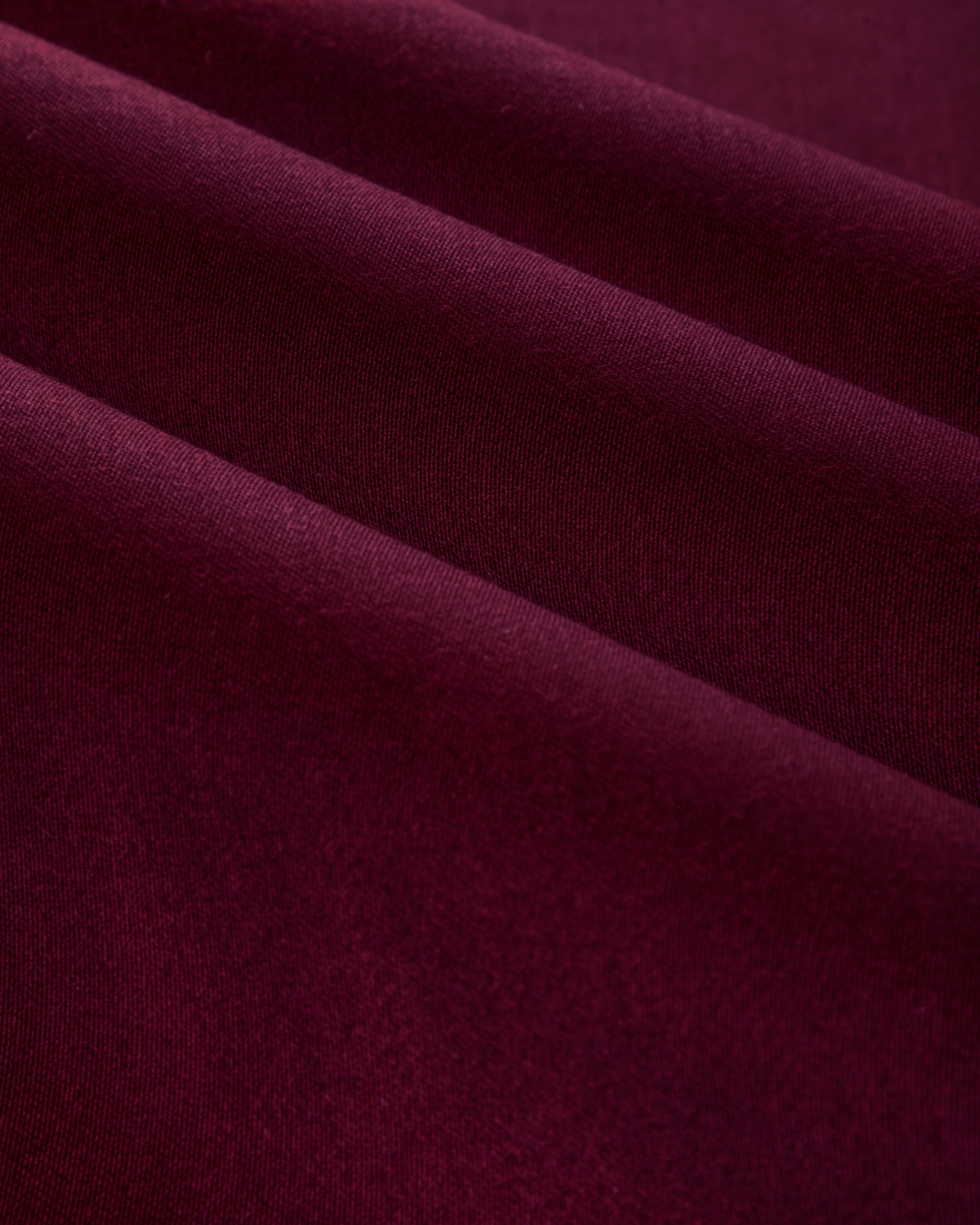 Athena Wool Satin - Aubergine - Brunschwig & Fils Fabric