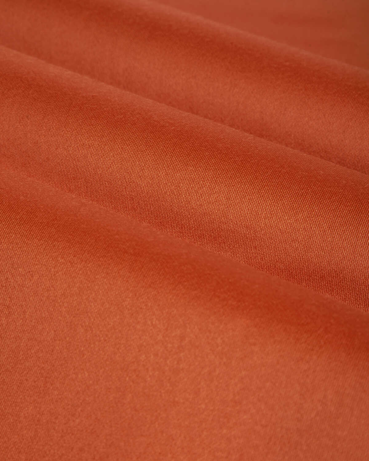 Athena Wool Satin - Orange - BRUNSCHWIG & FILS Fabric