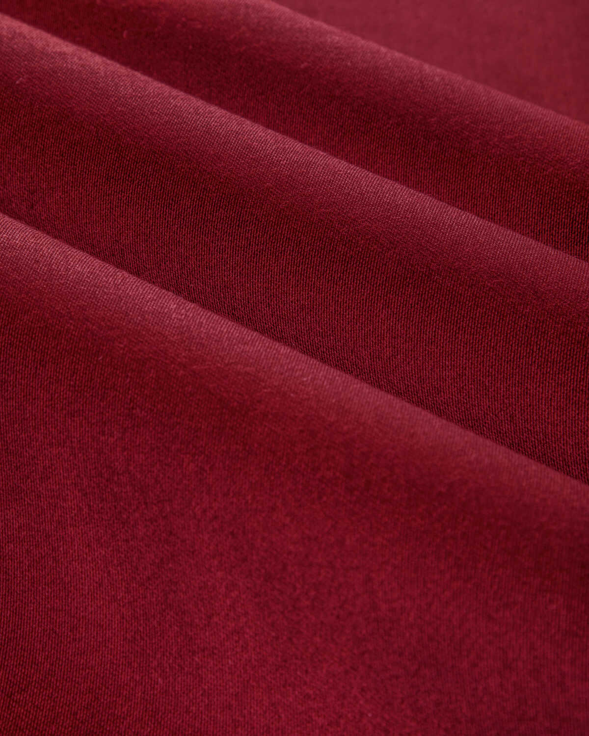 Athena Wool Satin - Red - BRUNSCHWIG & FILS Fabric