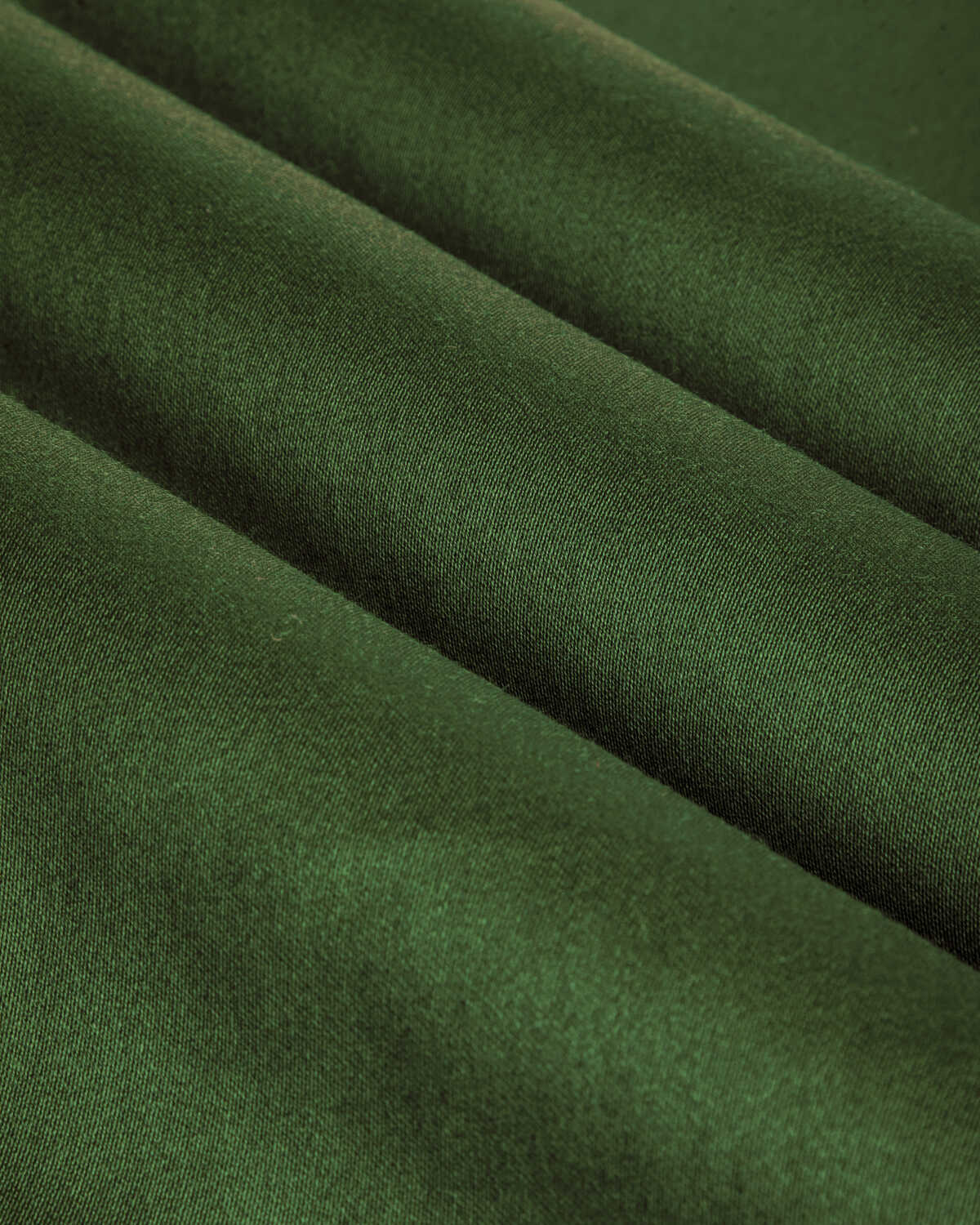 Athena Wool Satin - Green - BRUNSCHWIG & FILS Fabric