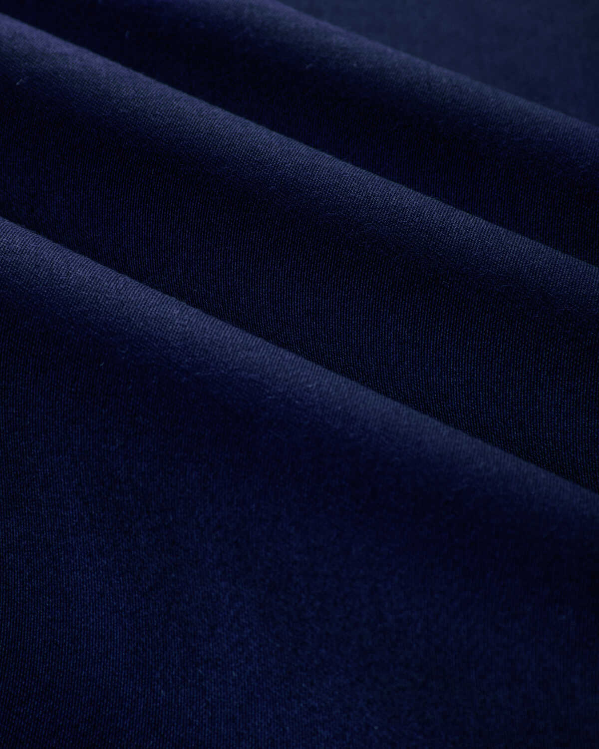 Athena Wool Satin - Navy - BRUNSCHWIG & FILS Fabric