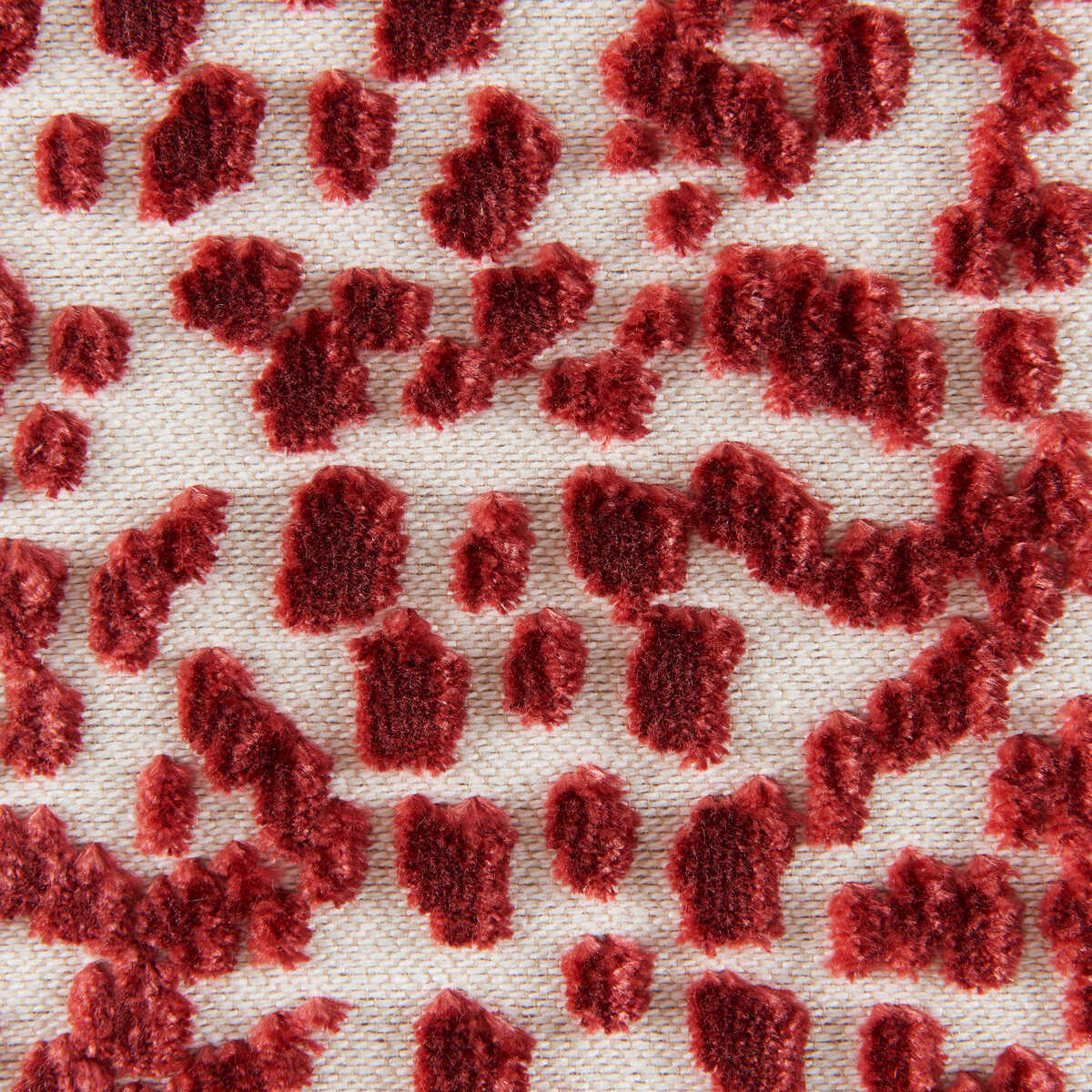Les Touches Velvet - Red - BRUNSCHWIG & FILS Fabric