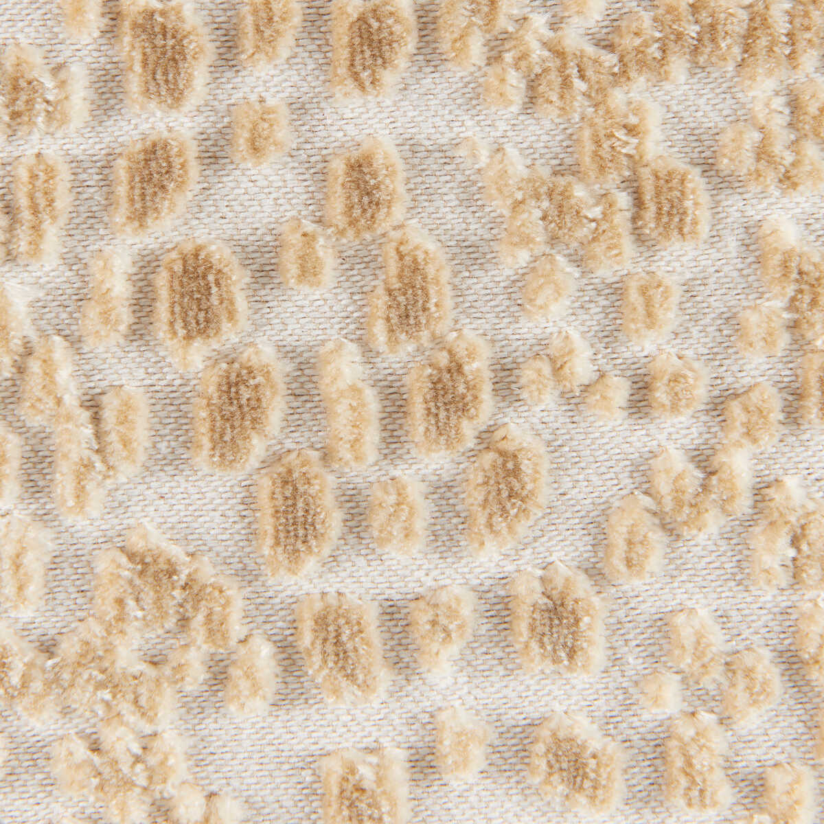 Les Touches Velvet - Ivory - BRUNSCHWIG & FILS Fabric