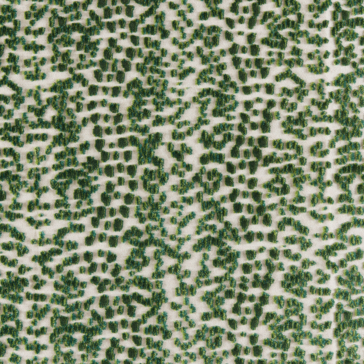 Les Touches Velvet - Green - Brunschwig & Fils Fabric