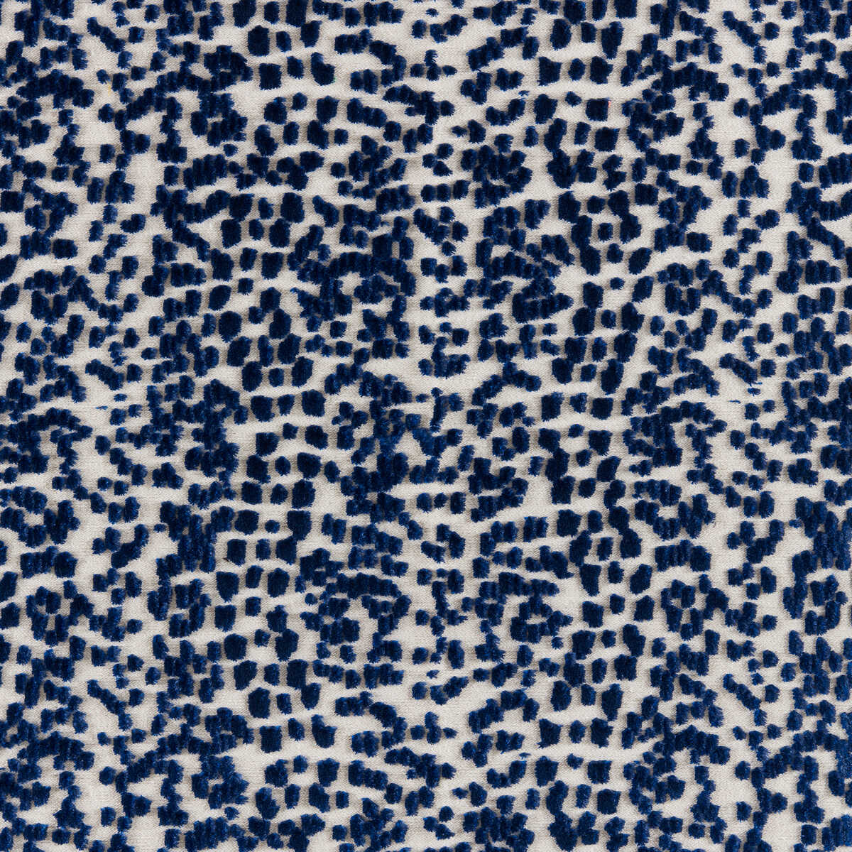 Les Touches Velvet - Blue - BRUNSCHWIG & FILS Tela