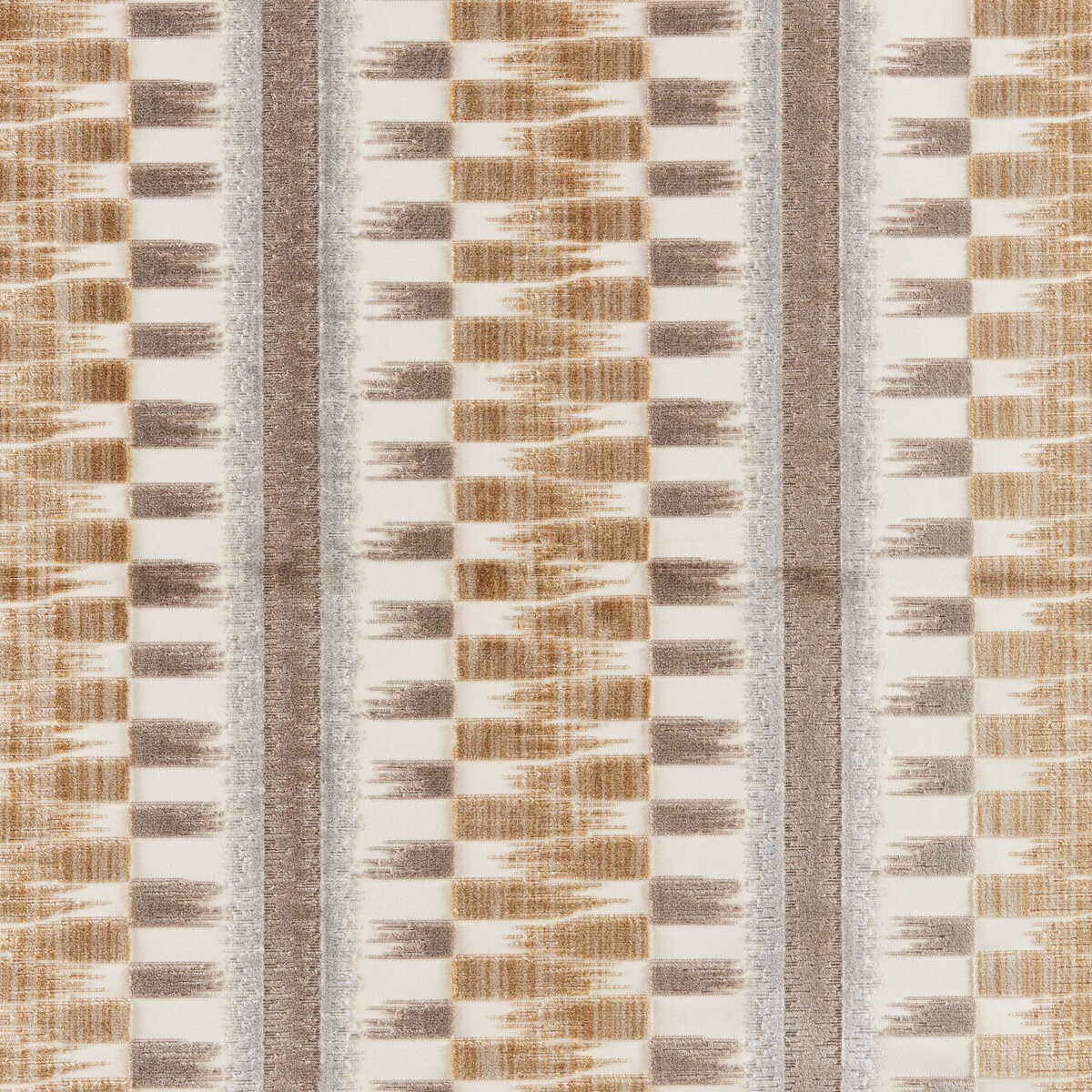 Flamme Velvet - Beige - BRUNSCHWIG & FILS Tela
