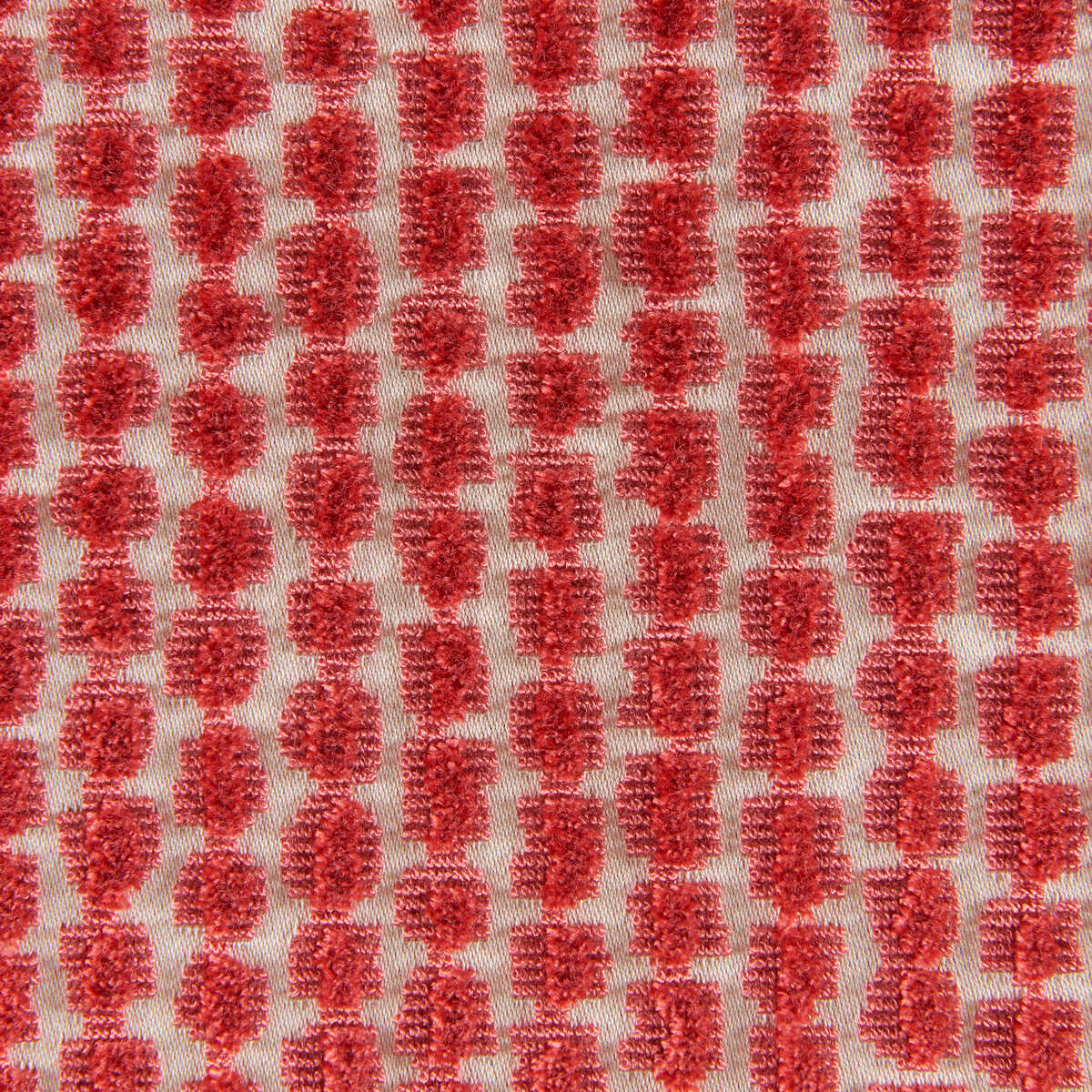 Templon Velvet - Red - BRUNSCHWIG & FILS Tela