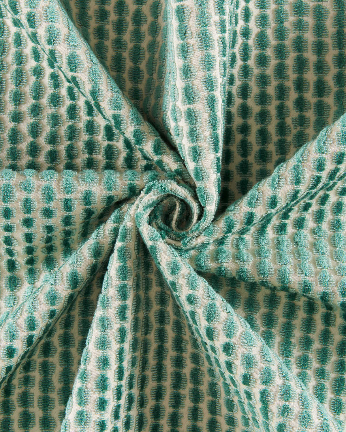 Templon Velvet - Teal - BRUNSCHWIG & FILS Tela