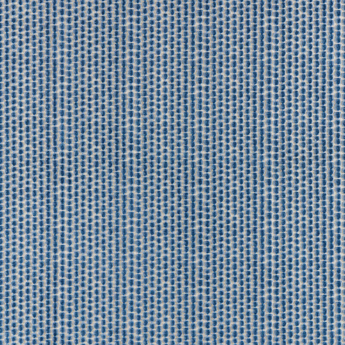 Templon Velvet - Blue - BRUNSCHWIG & FILS Tela