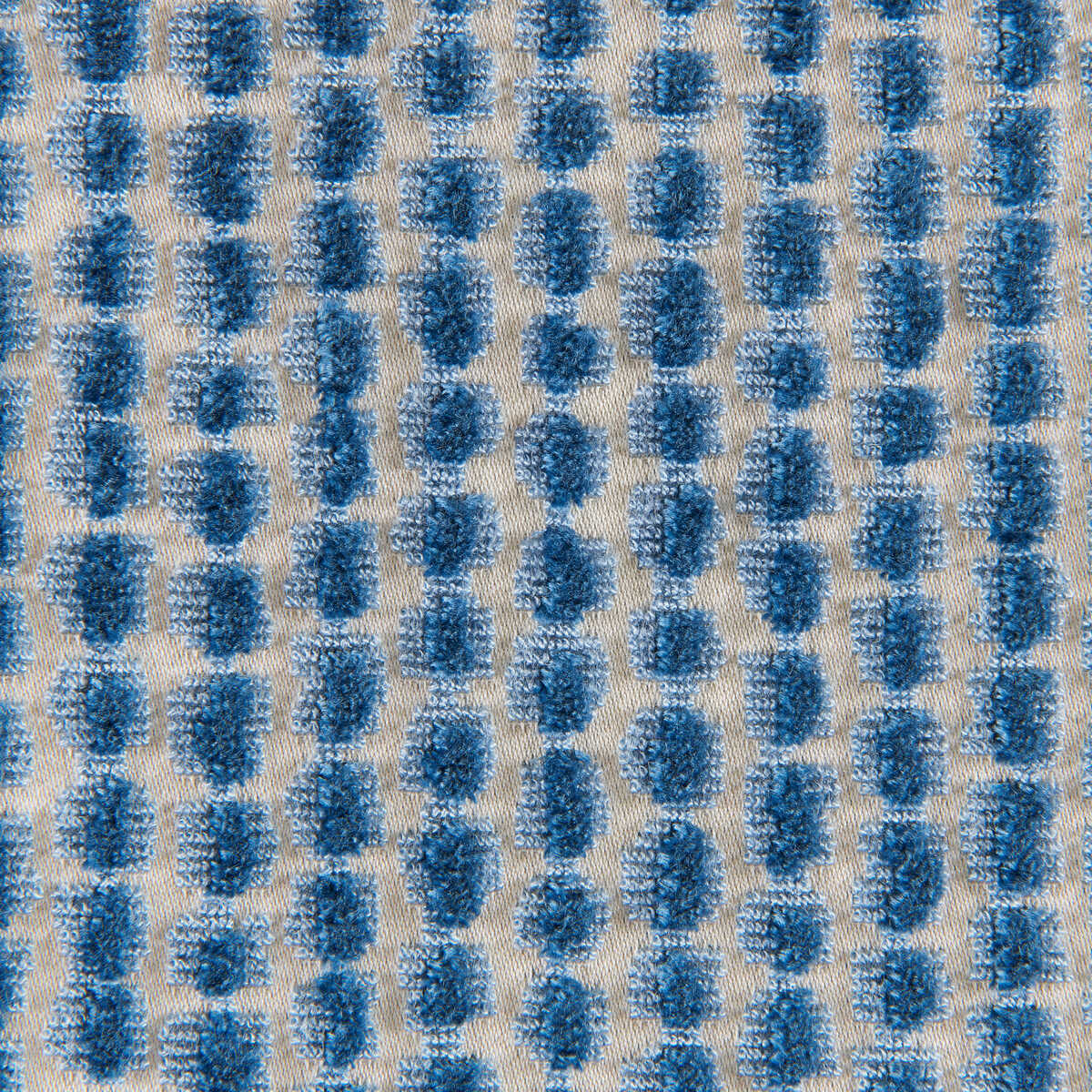Templon Velvet - Blue - BRUNSCHWIG & FILS Tela