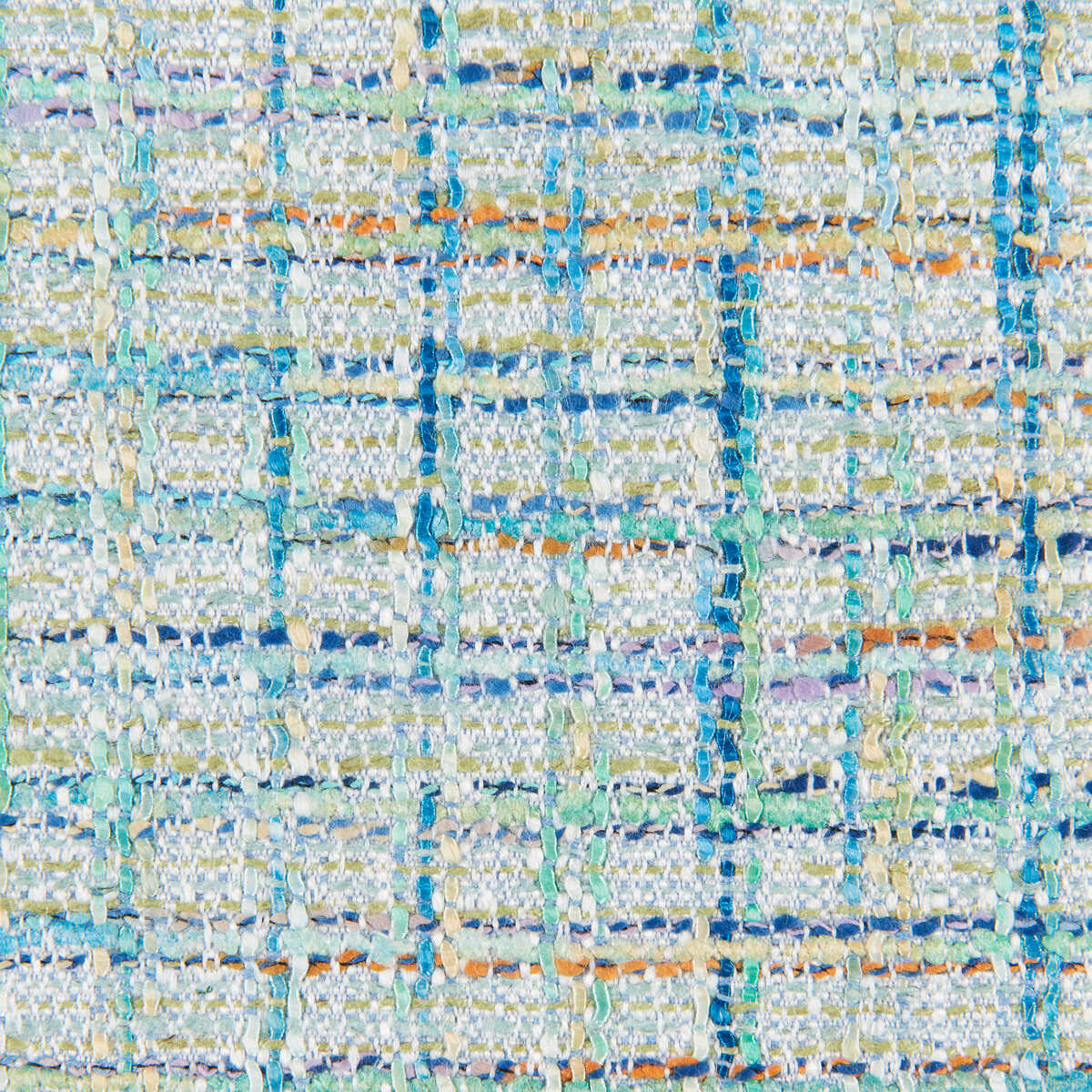 Leroux Weave - Teal - BRUNSCHWIG & FILS Tela