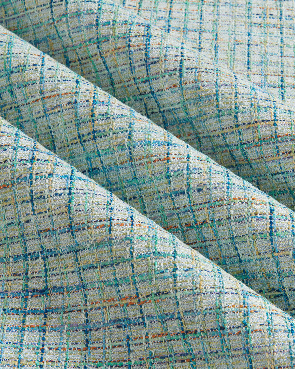 Leroux Weave - Teal - BRUNSCHWIG & FILS Tela