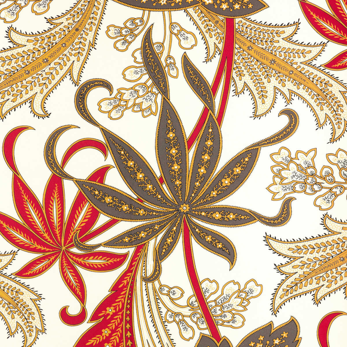 Louisianne - Rouge - BRUNSCHWIG & FILS Fabric