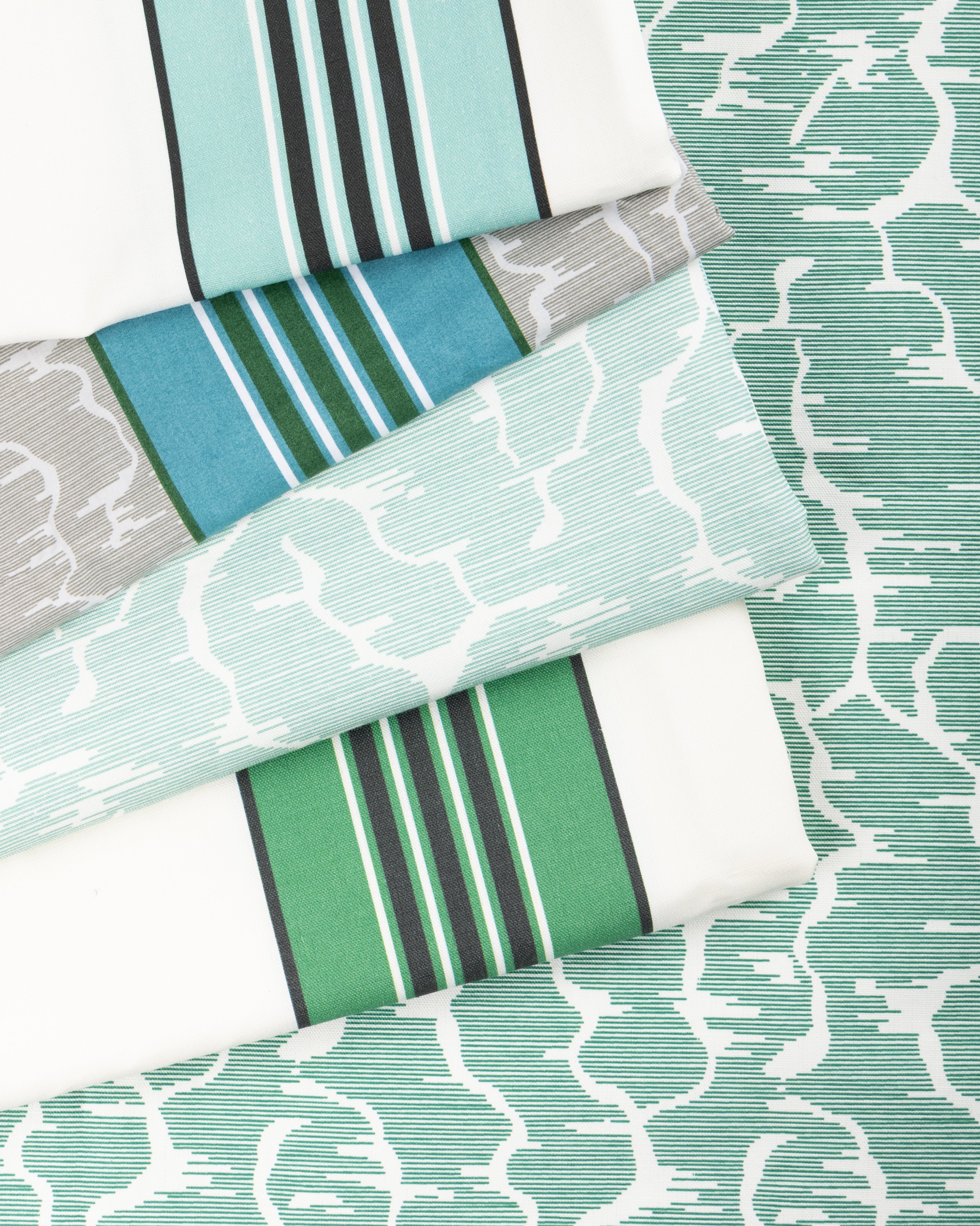 Rayure Marcellin - Green - Brunschwig & Fils Fabric