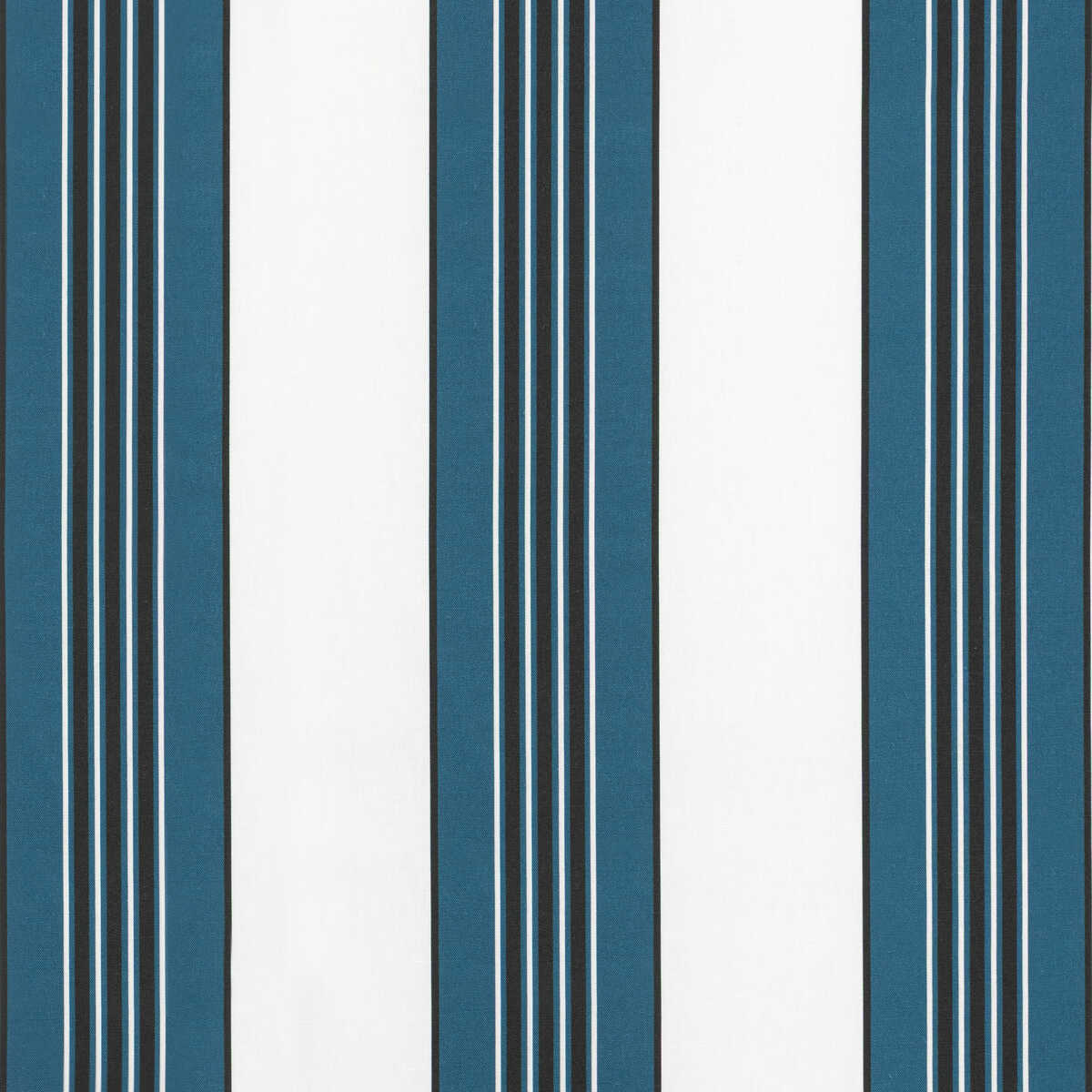 Rayure Marcellin - Blue - BRUNSCHWIG & FILS Tela