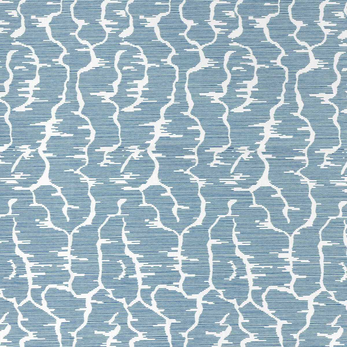 Leves - Blue - BRUNSCHWIG & FILS Tela
