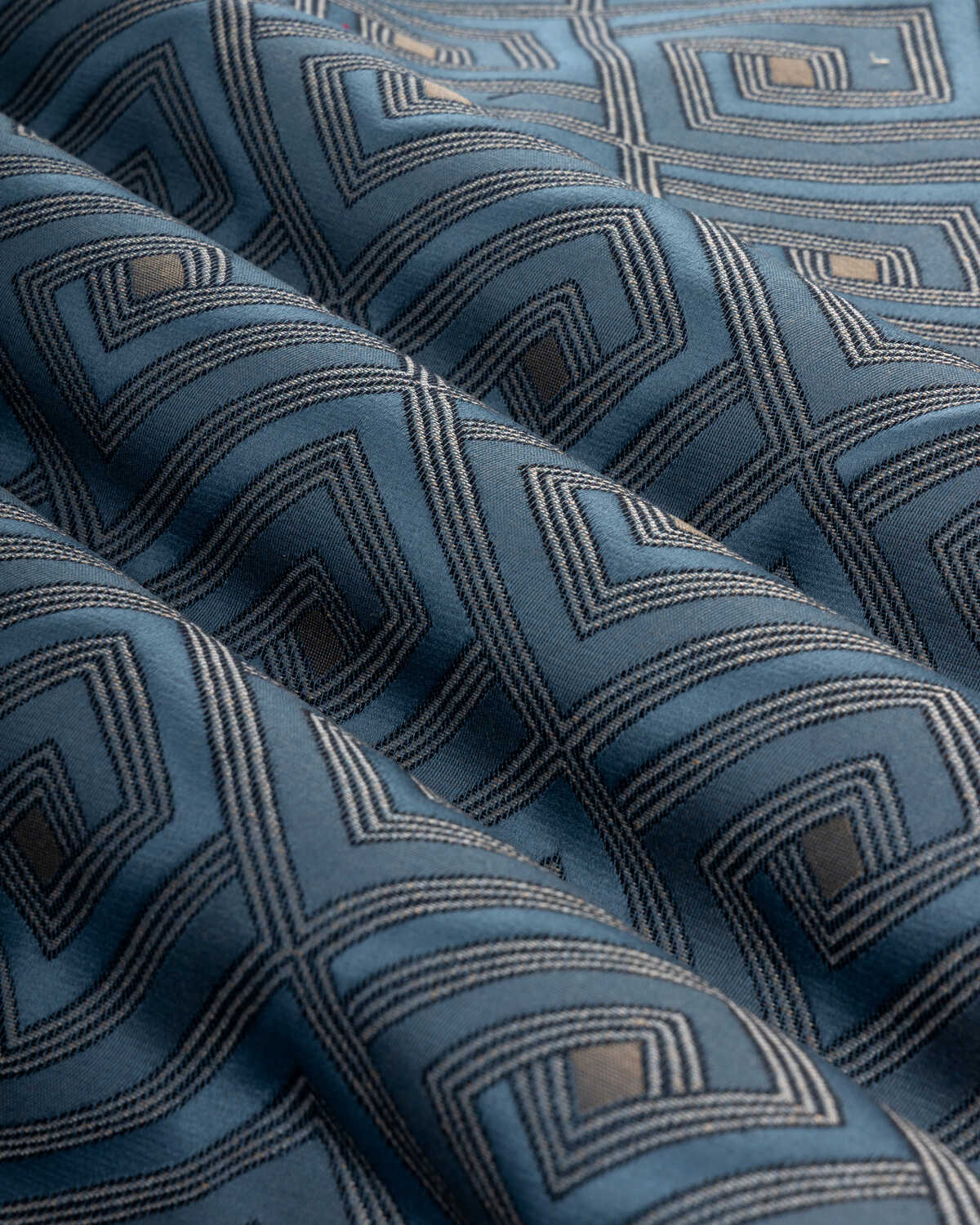Mazamet Weave - Blue - BRUNSCHWIG & FILS Fabric