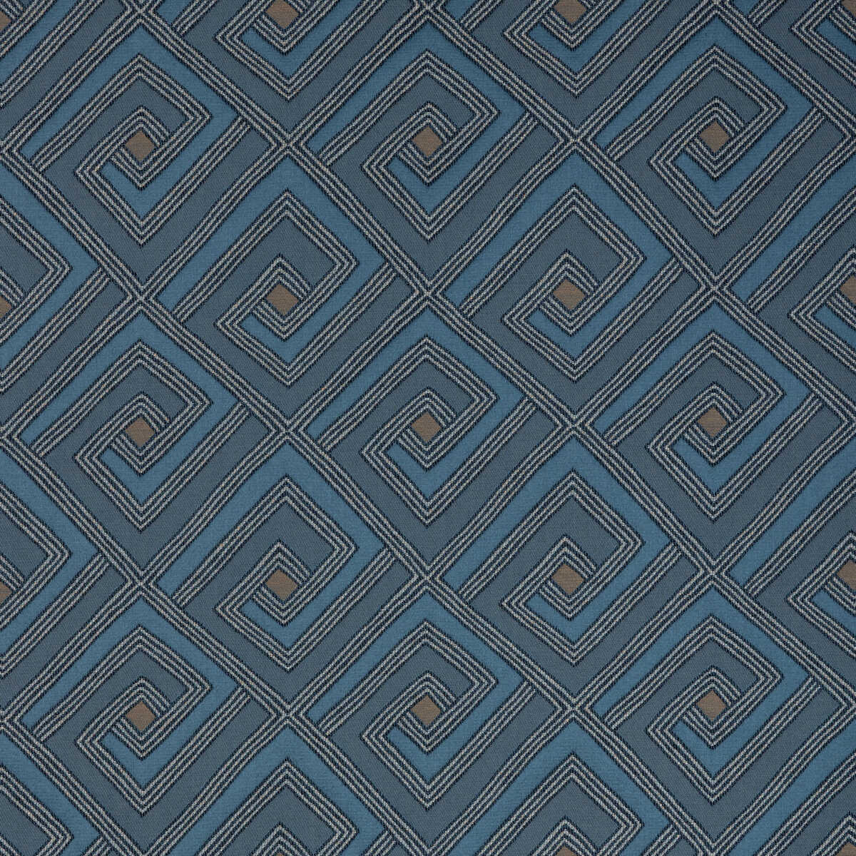 Mazamet Weave - Blue - BRUNSCHWIG & FILS Fabric
