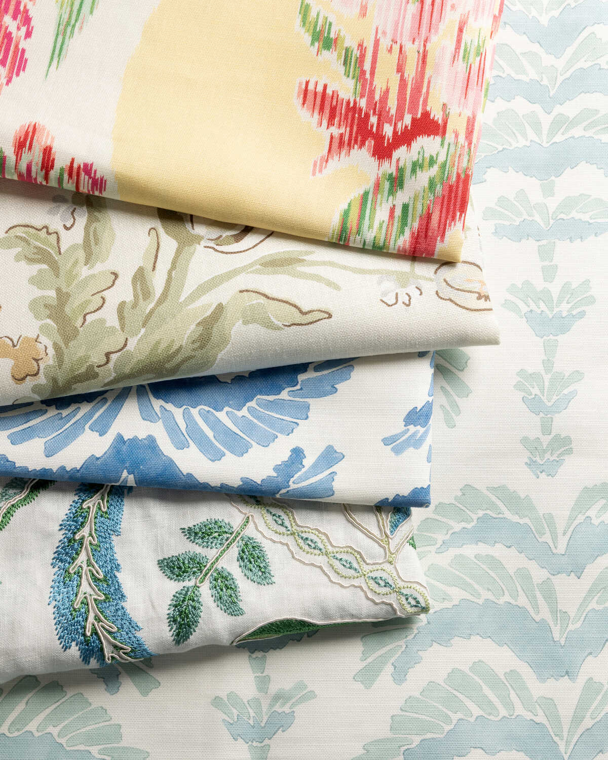 Maintenon Print - Spice - BRUNSCHWIG & FILS Fabric