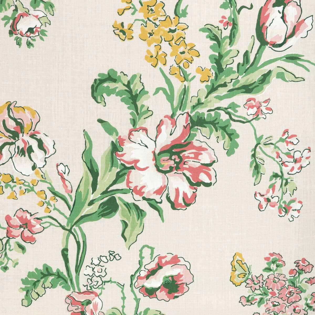 8025127730 Maintenon Print Spring Brunschwig Fils Fabric