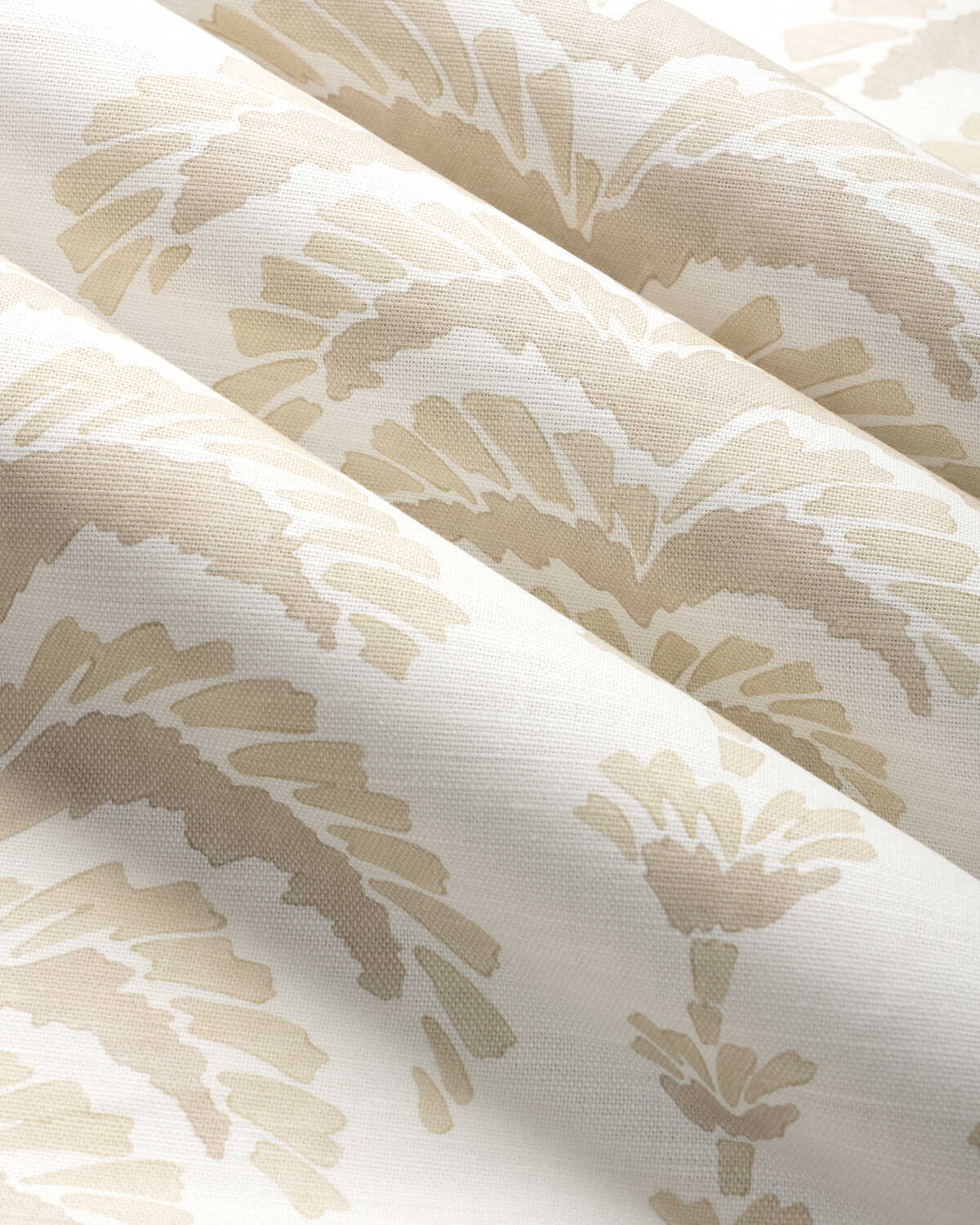 Ponchette Print - Beige - BRUNSCHWIG & FILS Fabric