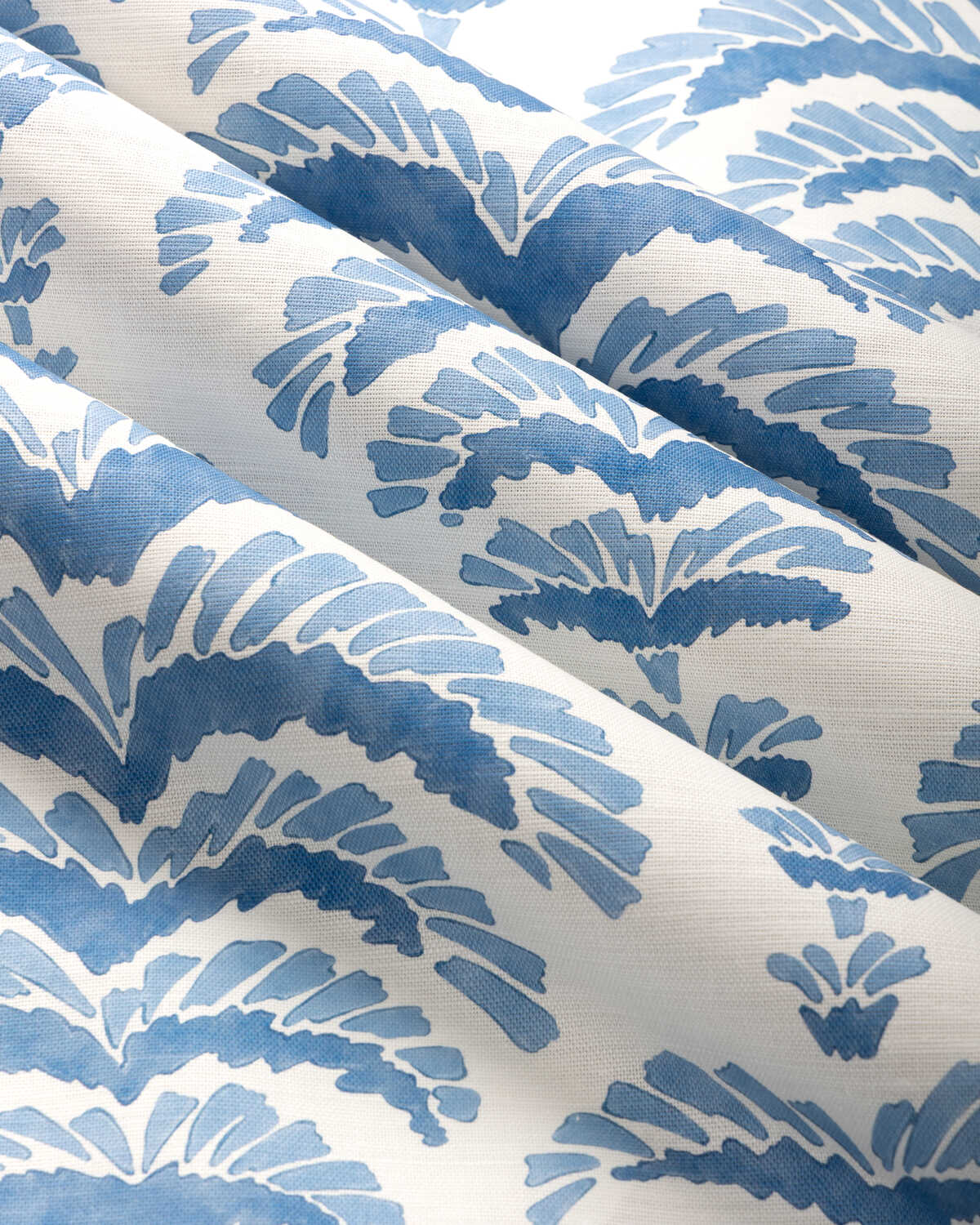 Ponchette Print - Delft - BRUNSCHWIG & FILS Fabric