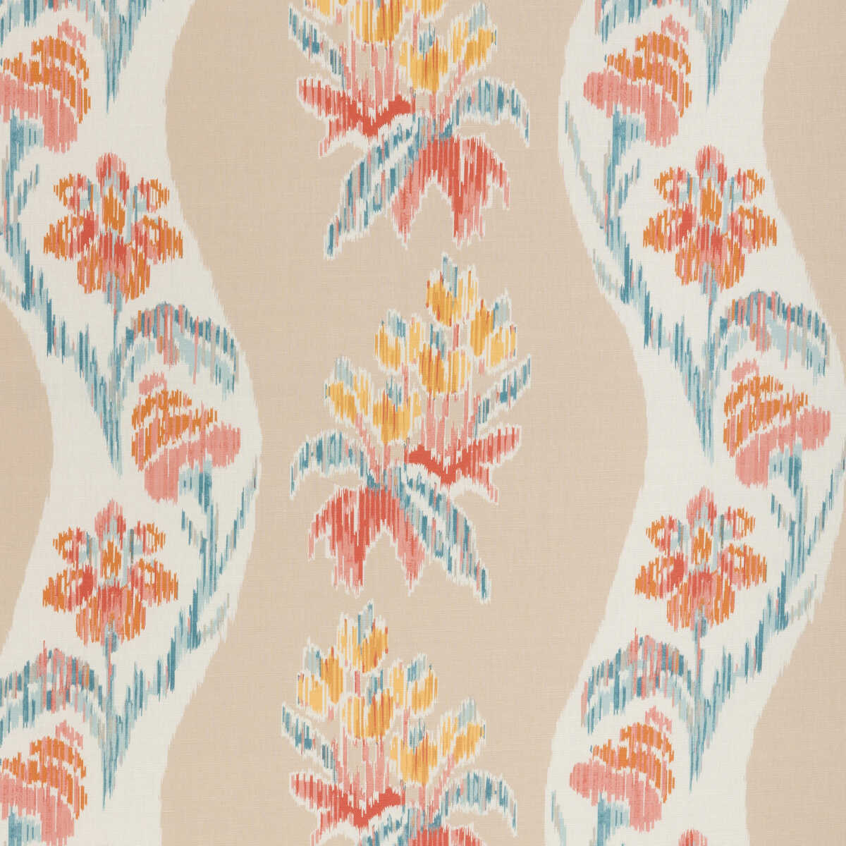 Loring Print - Spice - BRUNSCHWIG & FILS Fabric
