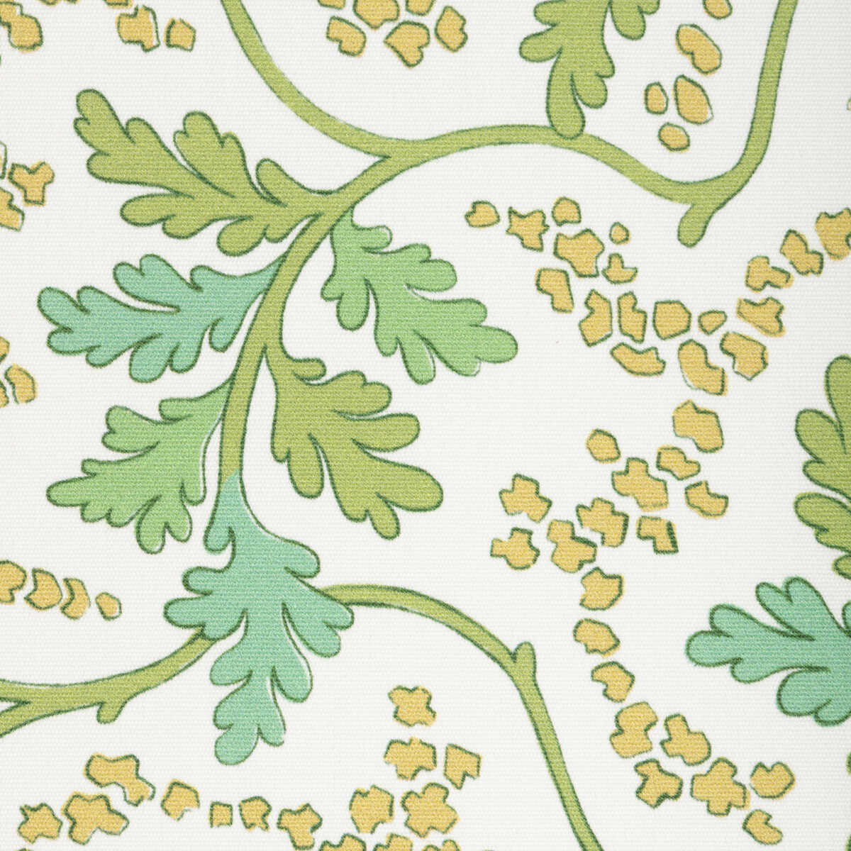 Aureille Print - Leaf - BRUNSCHWIG & FILS Fabric