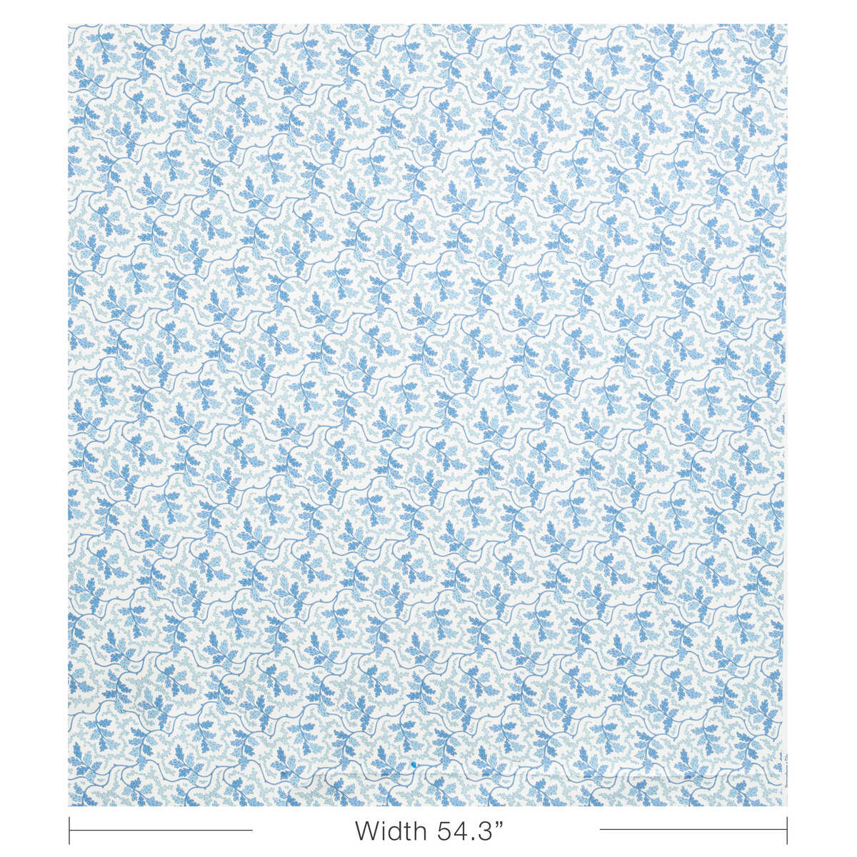 Aureille Print - Blue - BRUNSCHWIG & FILS Fabric