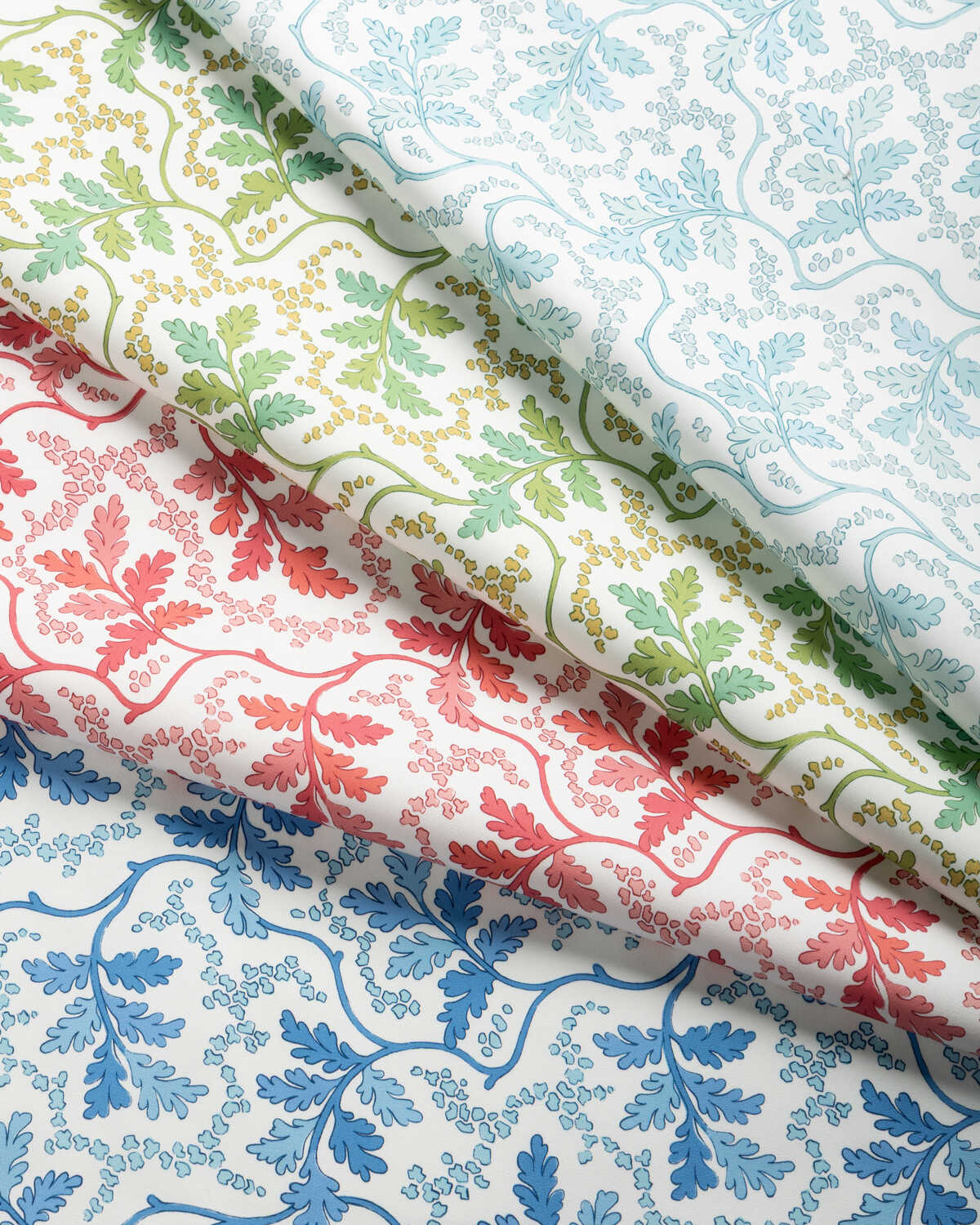 Aureille Print - Blue - BRUNSCHWIG & FILS Fabric