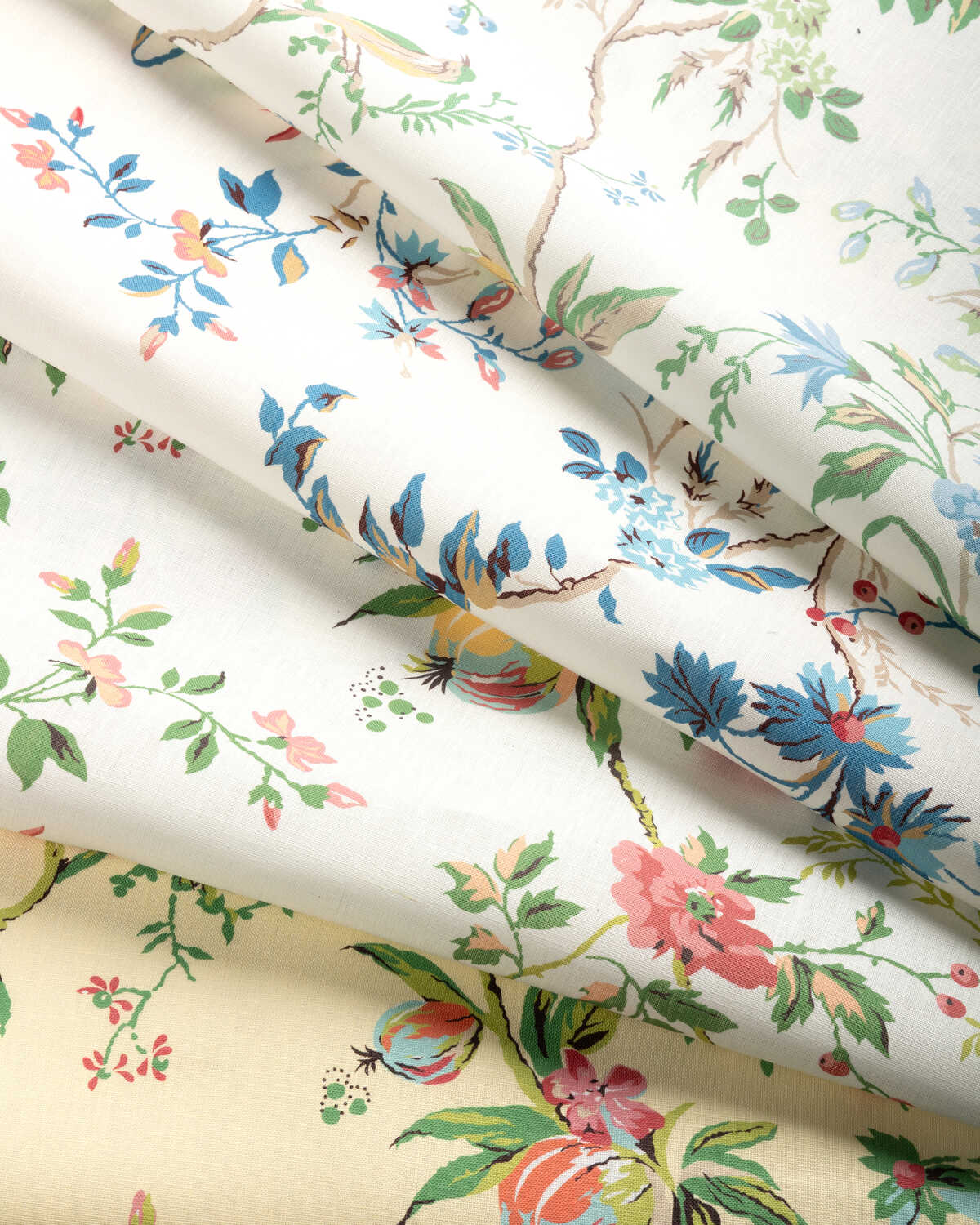 Locklin Print - Canary - BRUNSCHWIG & FILS Fabric
