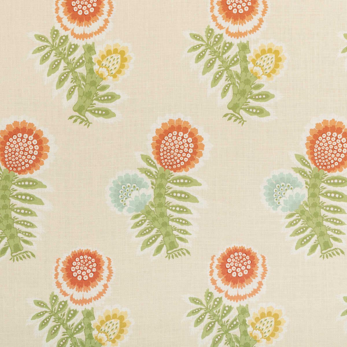 Kumaly Print - Terracotta - BRUNSCHWIG & FILS Fabric