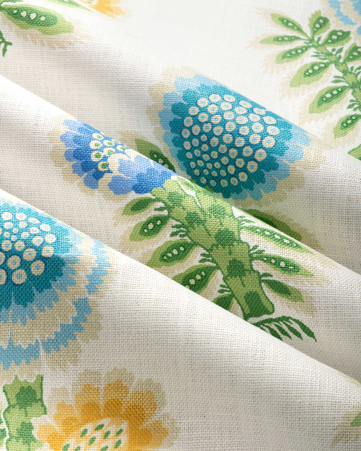 Kumaly Print - Marine - BRUNSCHWIG & FILS Fabric