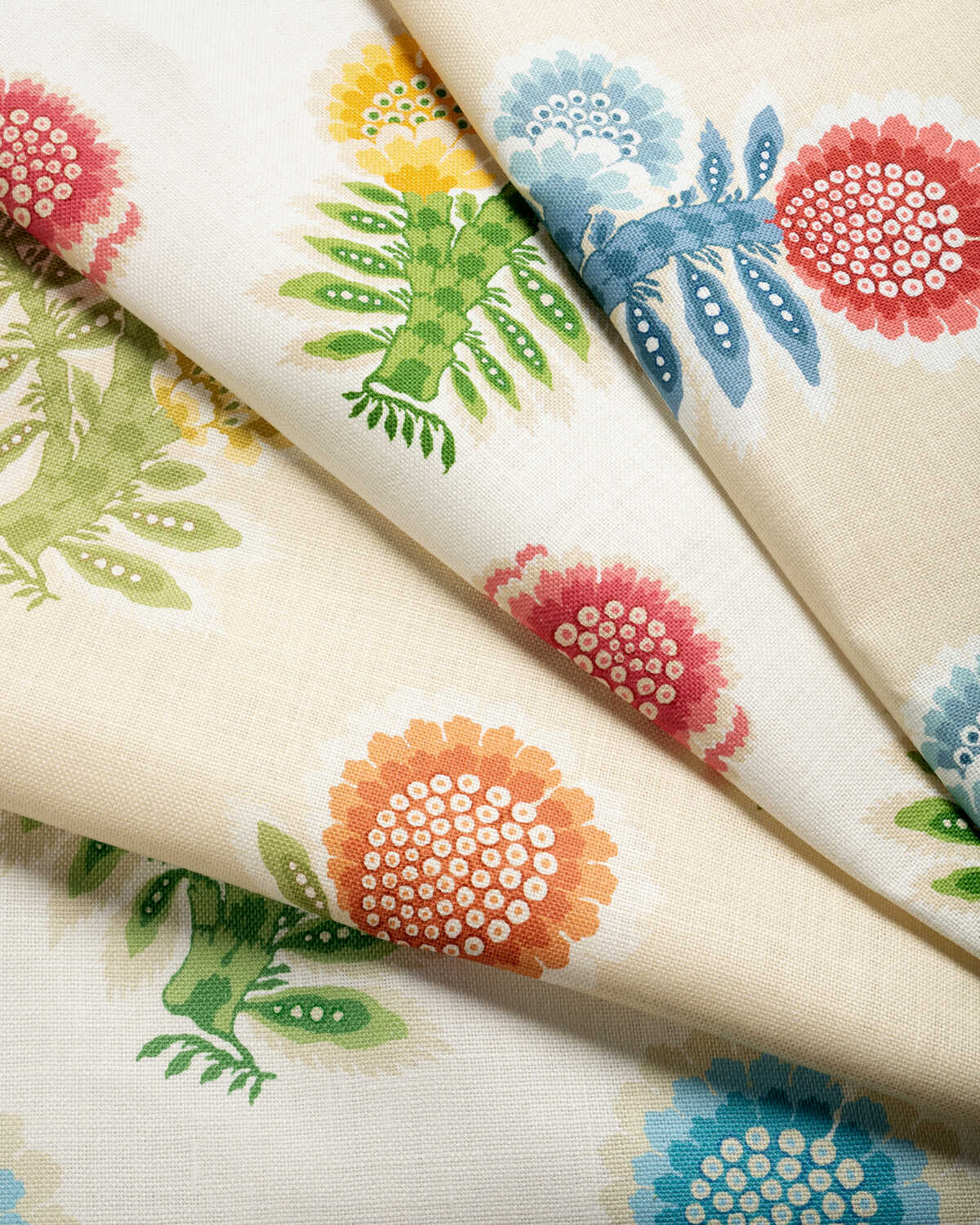 Kumaly Print - Spring - BRUNSCHWIG & FILS Fabric