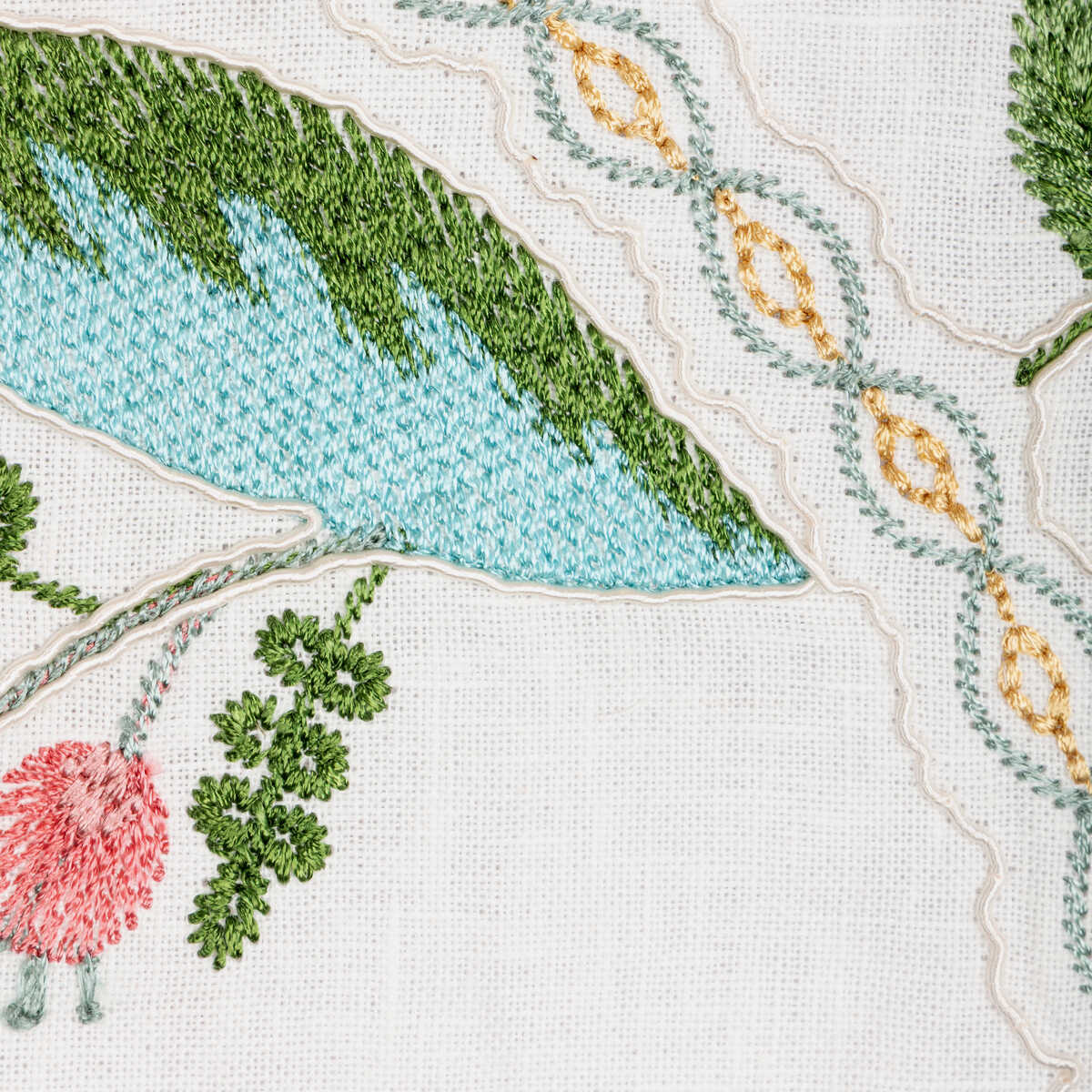 Genive Emb - Spring - BRUNSCHWIG & FILS Fabric