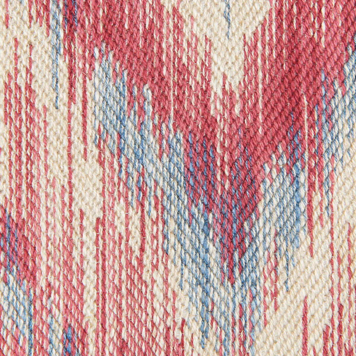 Auvergne Weave - Pink/Blue - BRUNSCHWIG & FILS Fabric