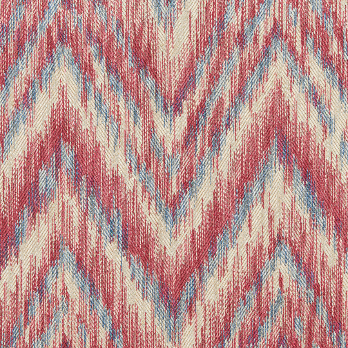 Auvergne Weave - Pink/Blue - BRUNSCHWIG & FILS Fabric
