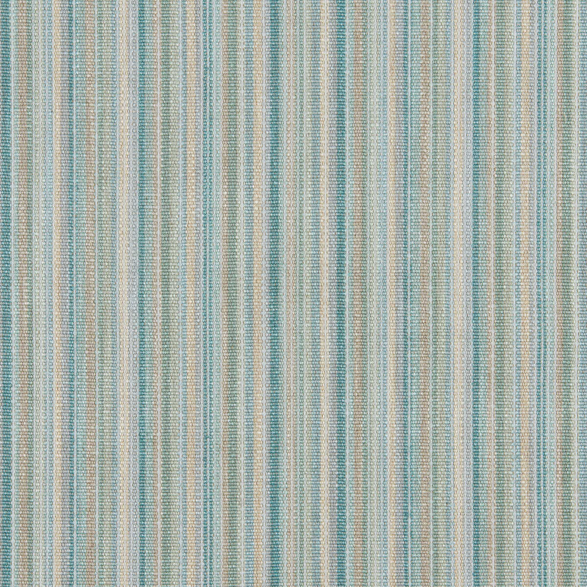 Cantal Stripe - Aqua - BRUNSCHWIG & FILS Fabric