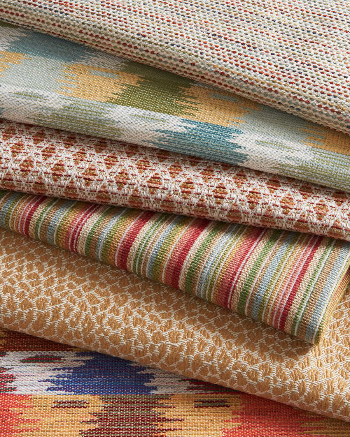 Cantal Stripe - Primary - BRUNSCHWIG & FILS Fabric