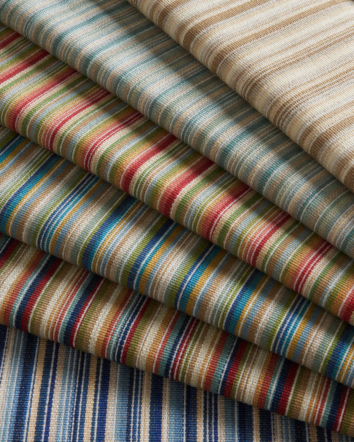 Cantal Stripe - Marine - BRUNSCHWIG & FILS Fabric