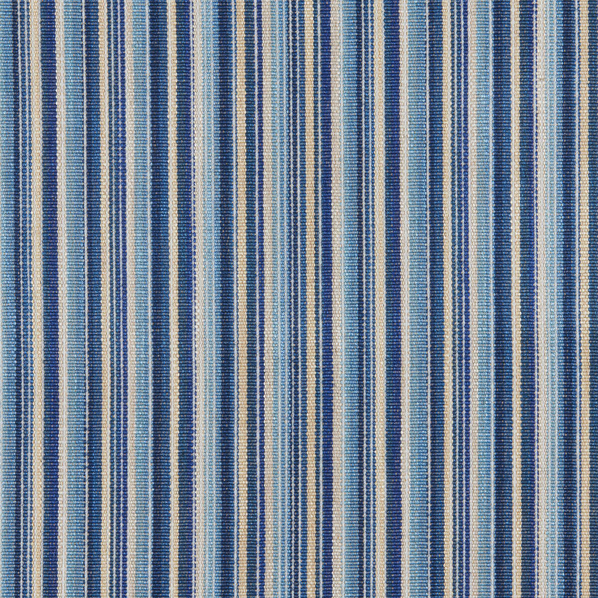 Cantal Stripe - Blue - BRUNSCHWIG & FILS Fabric