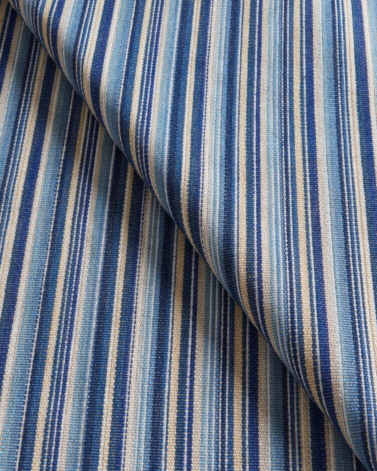 Cantal Stripe - Blue - BRUNSCHWIG & FILS Fabric